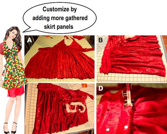 make holiday apron 11