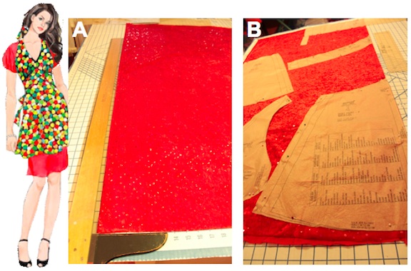 make holiday apron 3