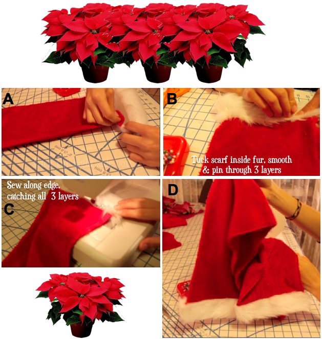 make santa scarf 5