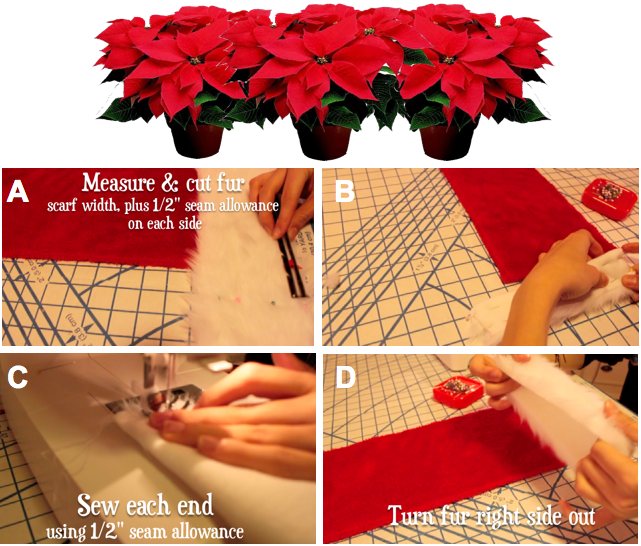 make santa scarf 4